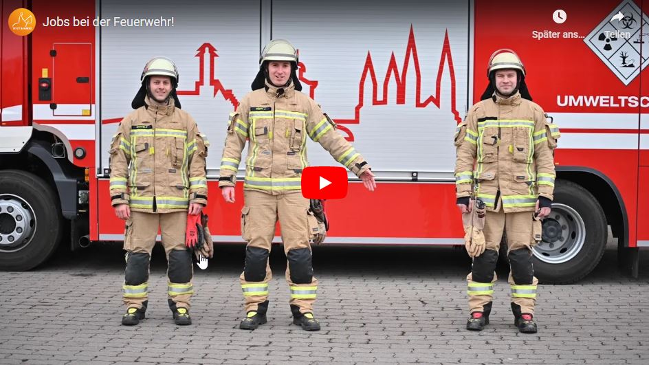 Jobs bei der Feuerwehr