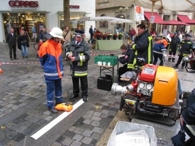 Anlegen eines Mastwurfes am Saugkorb