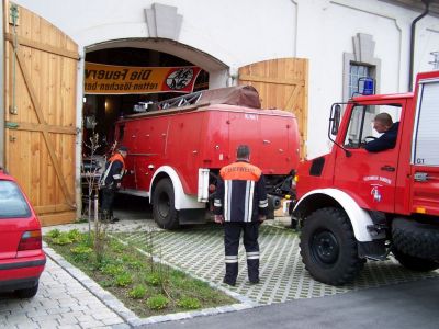 Zentimeterweise geht's ans Tageslicht